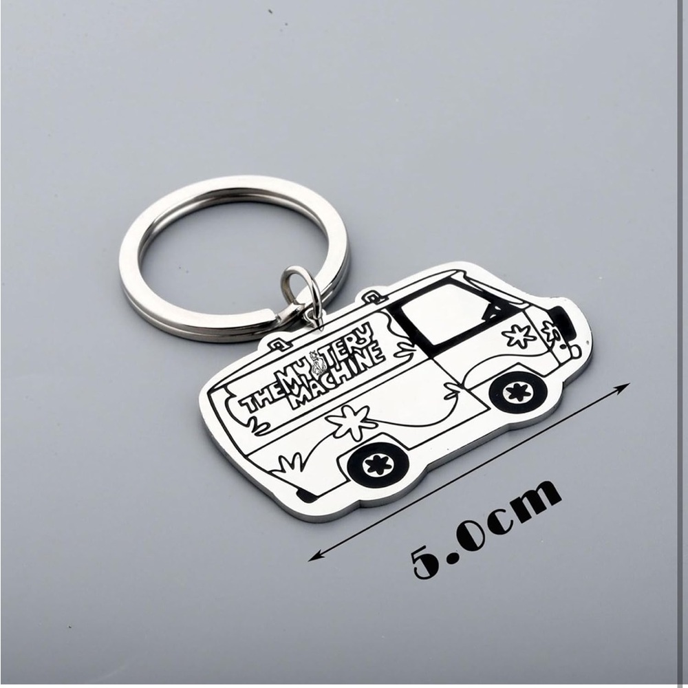 Scooby Doo Mystery Machine Keychain - Picture 4 of 7
